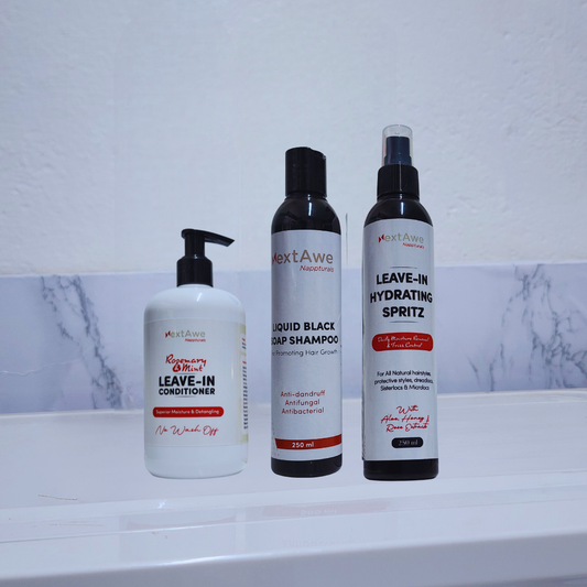 Locs Maintenance Bundle for microlocs, sisterlocs, dreadlocks, artificial locs, etc