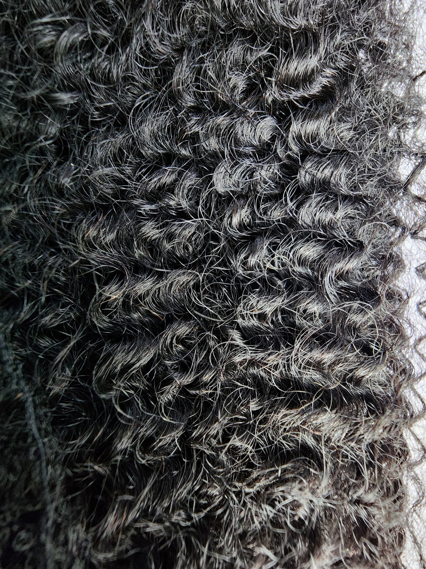4A Pre-strectched Afro Kinky Human Hair Bulk (100g) Natural Black - One Pack Solution