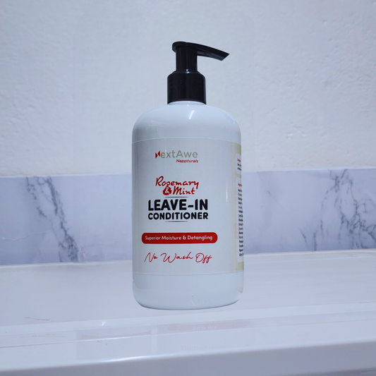 Rosemary & Mint LEAVE-IN CONDITIONER - Hydrate, Detangle & Strengthen Hair