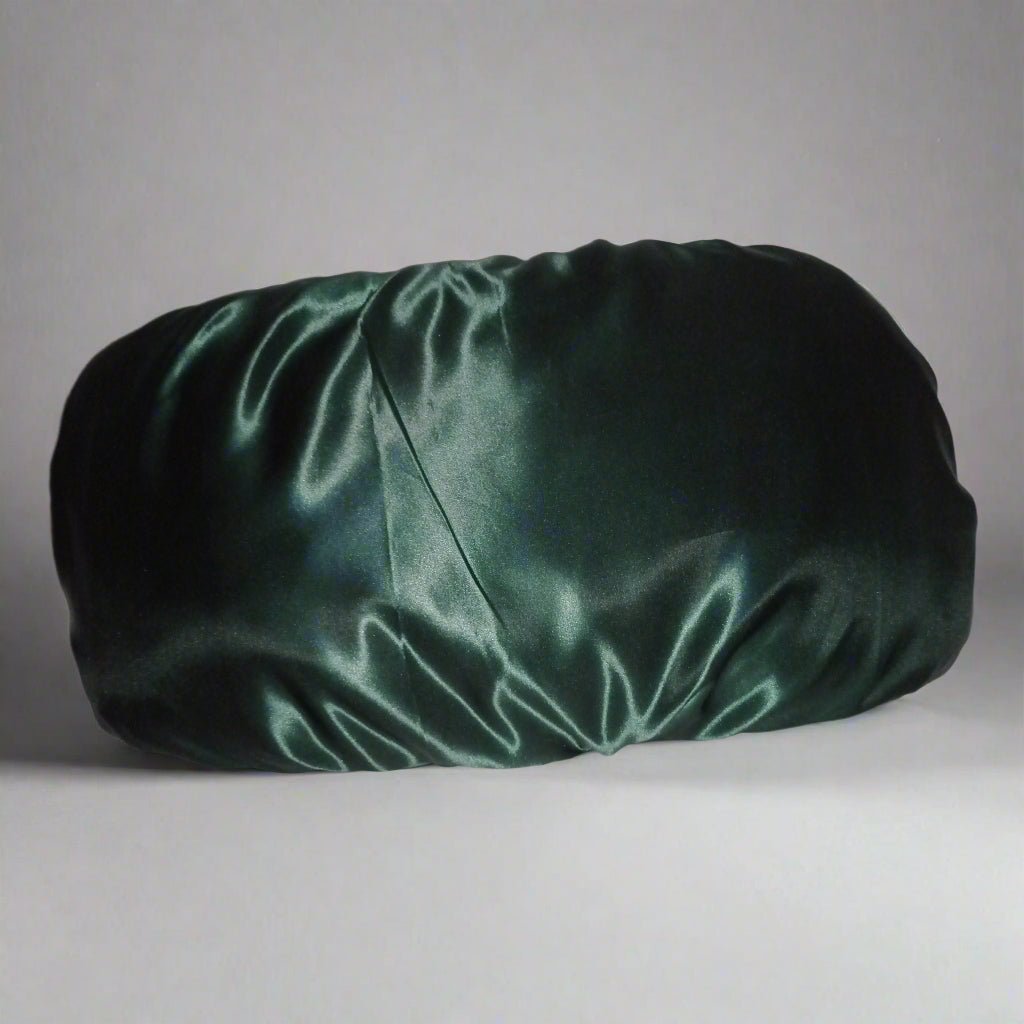 PREMIUM FITTED DOUBLE-SIDED SATIN PILLOW COVER – Full Protection & Hair/Skincare Benefits