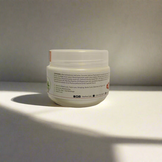 ALOE MOISTURIZING CREME - Moisture Whip Twisting Cream for Defined, Hydrated Styles
