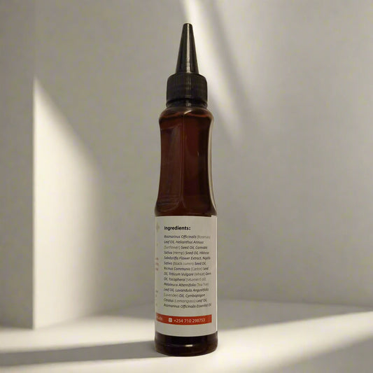SCALP NOURISHING OIL SERUM - Nourish Your Scalp & Beard with 100% Natural Herbal Growth Oil