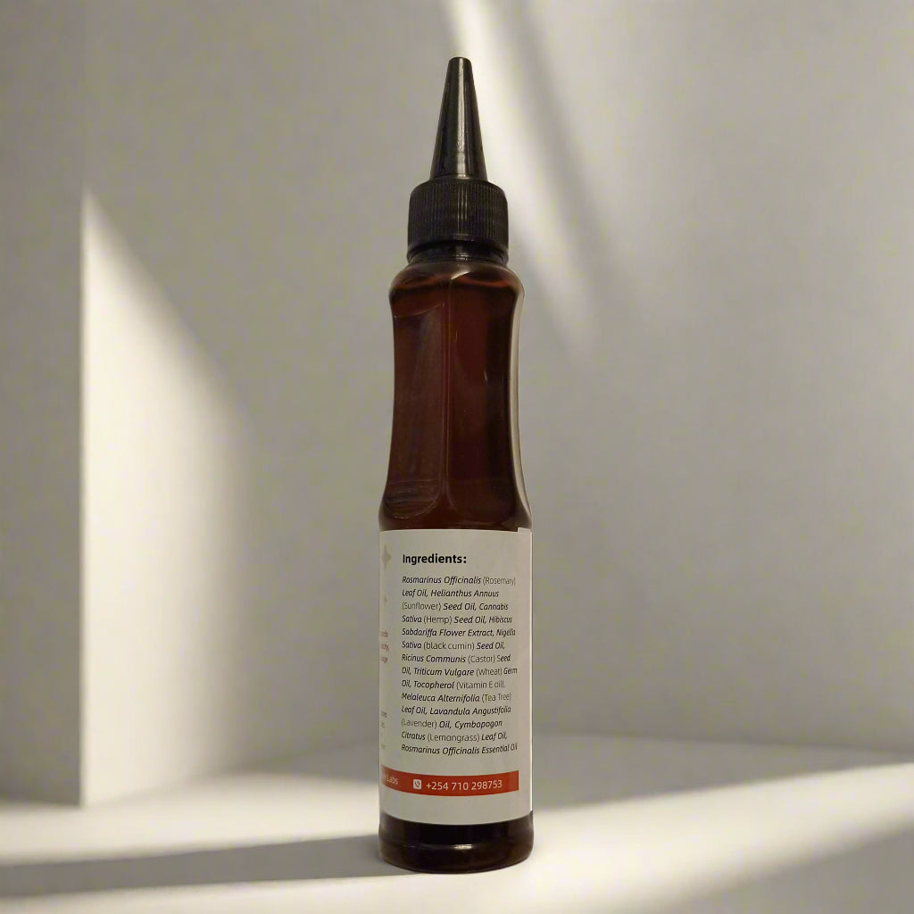 SCALP/BEARD NOURISHING OIL SERUM - Nourish Your Scalp & Beard with 100% Natural Herbal Growth Oil