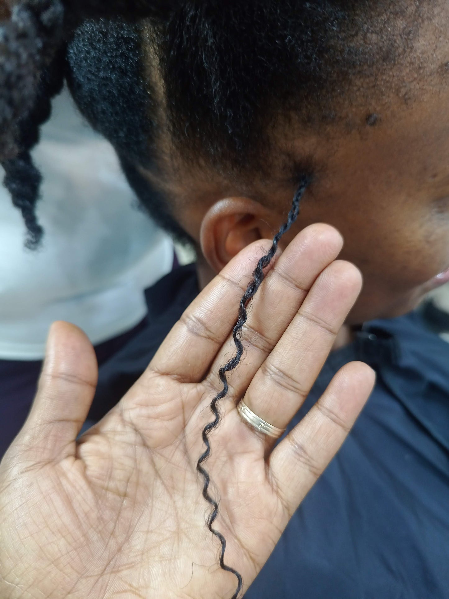 4B Human Hair Bulk Hair - Afro Kinky Texture (100g) - One Pack Solution - Suitable for microtwists