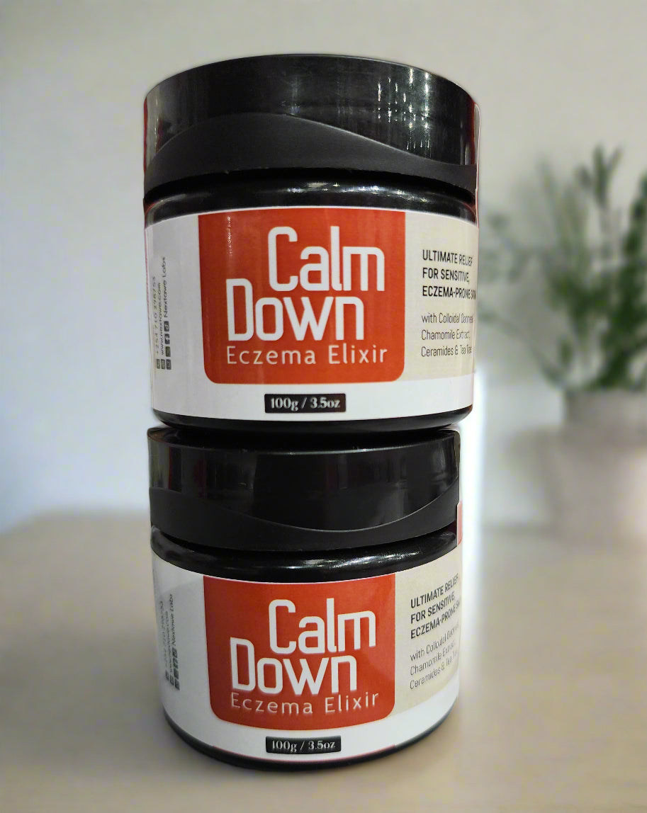 CALM DOWN ECZEMA ELIXIR - Soothing Relief for Eczema-Prone, Sensitive & Dry Skin