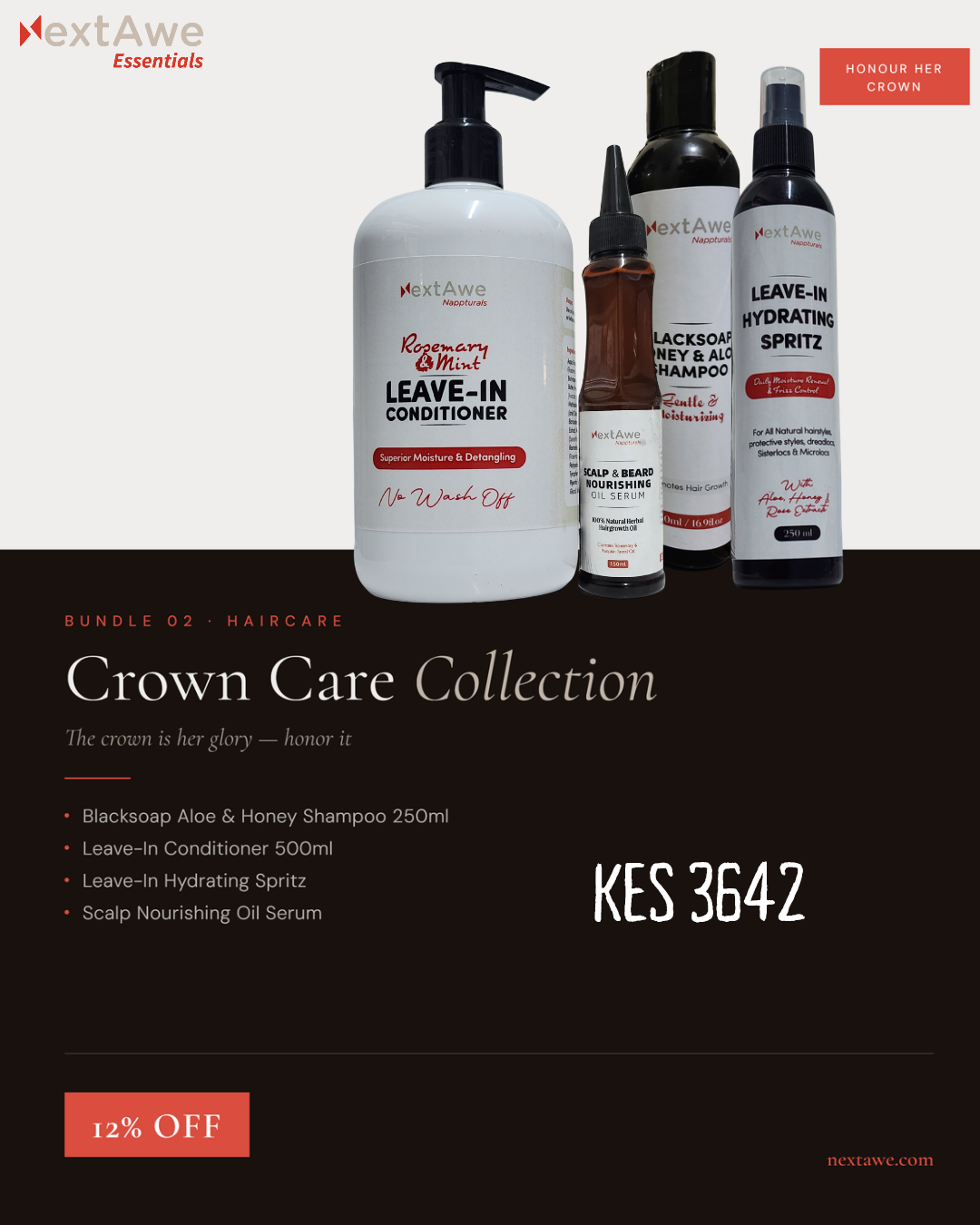 Crown-Care Collection - Honor the Crown, Elevate the Ritual. Mother's Day Collection 5th-10th May 2026