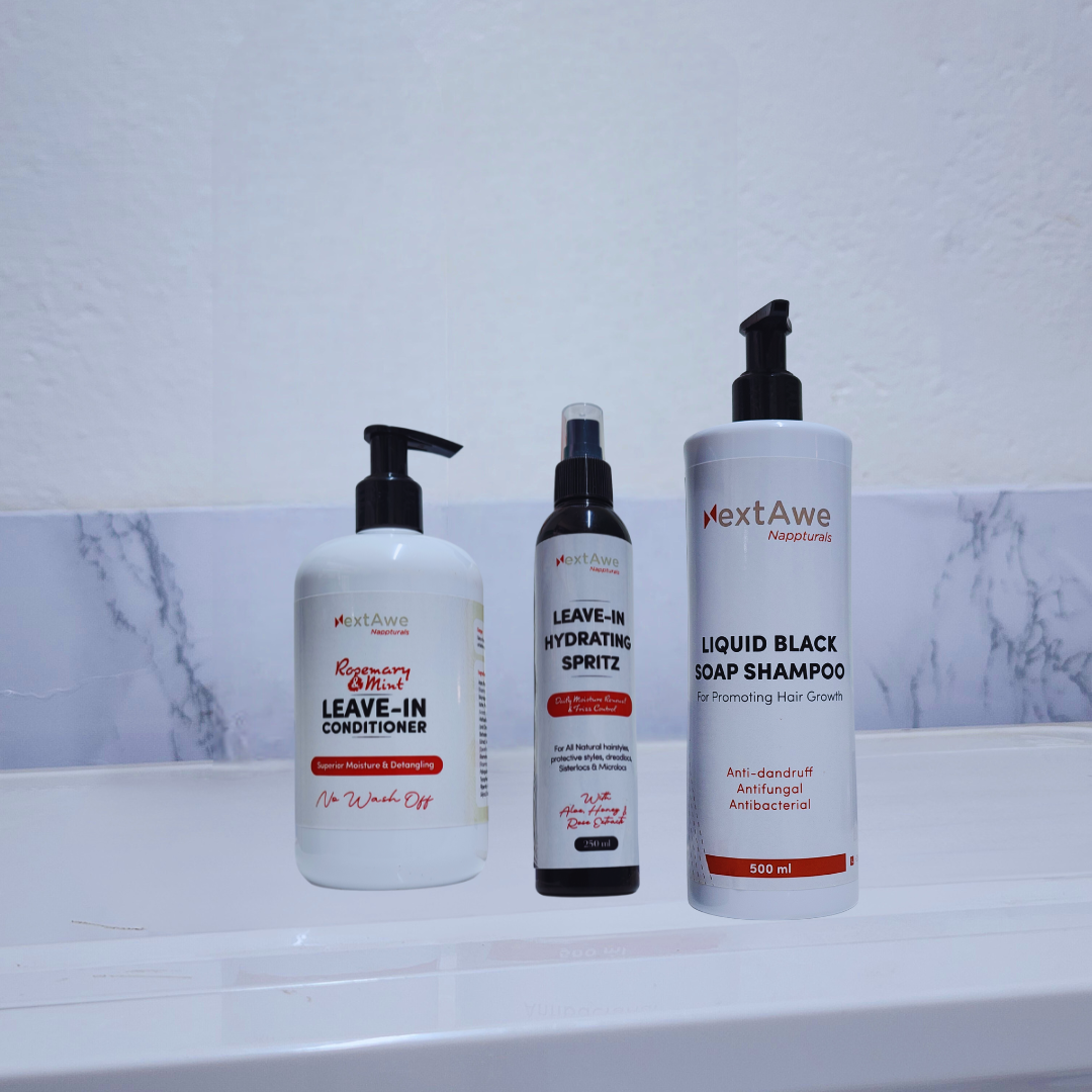 Locs Maintenance Bundle for microlocs, sisterlocs, dreadlocks, artificial locs, etc