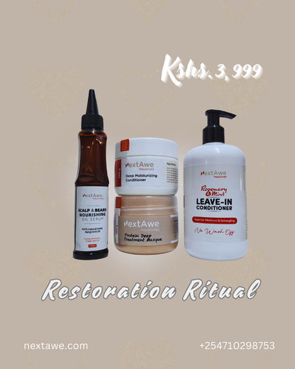 Restoration Ritual -Complete Hair Renewal System