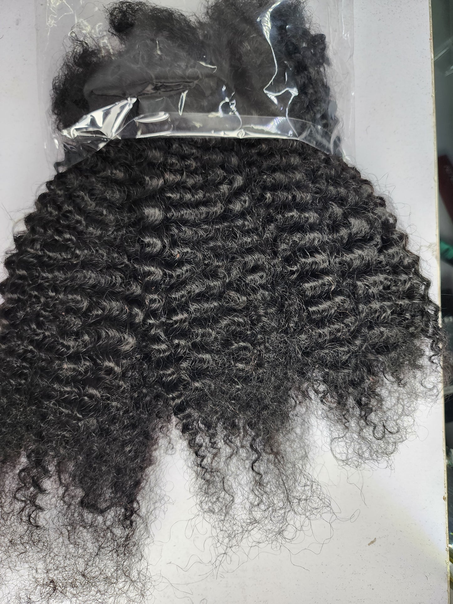 4B Human Hair Bulk Hair - Afro Kinky Texture (100g) - One Pack Solution - Suitable for microtwists