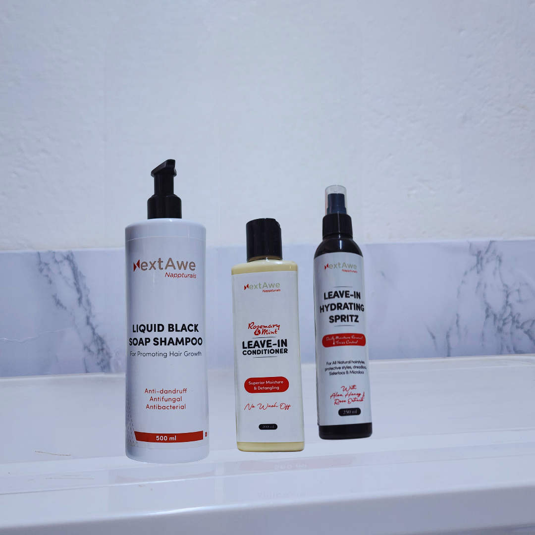 Locs Maintenance Bundle for microlocs, sisterlocs, dreadlocks, artificial locs, etc