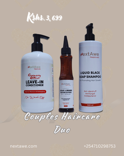 Couple’s Haircare Duo - Clean, Nourish & Grow Together