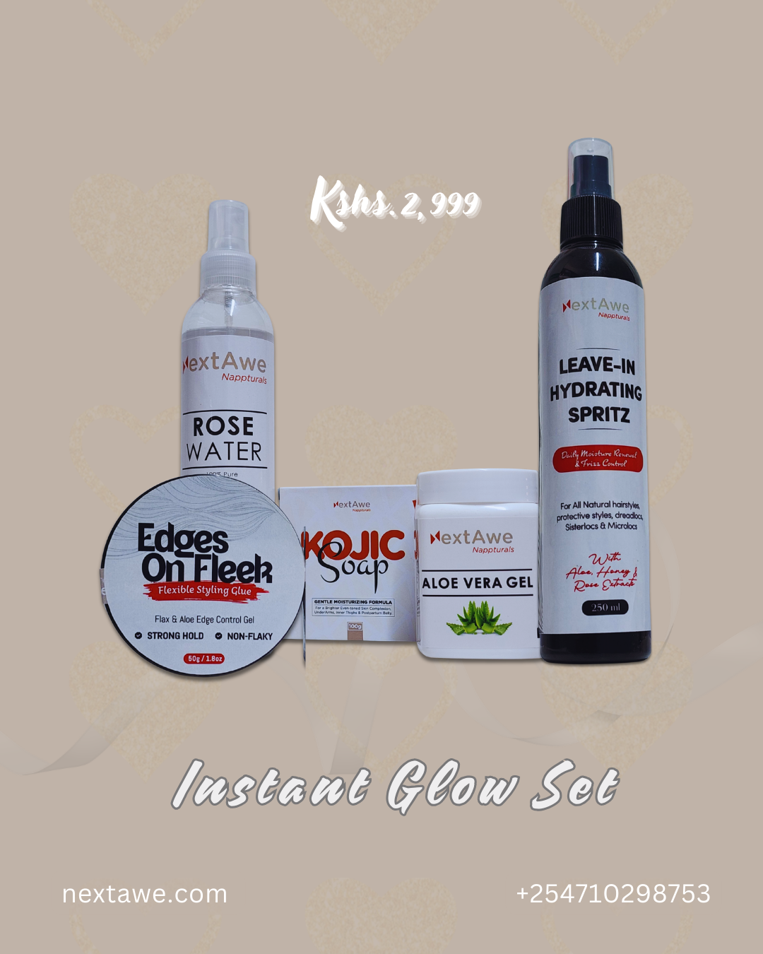 Instant Glow Set - Hydrate, Smooth & Radiate