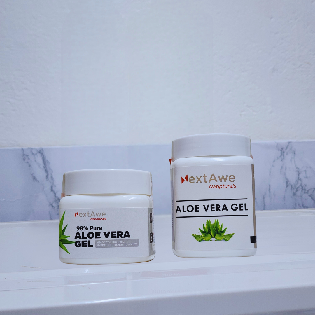 98% Pure ALOE VERA GEL – Soothing Hydration for Skin & Hair