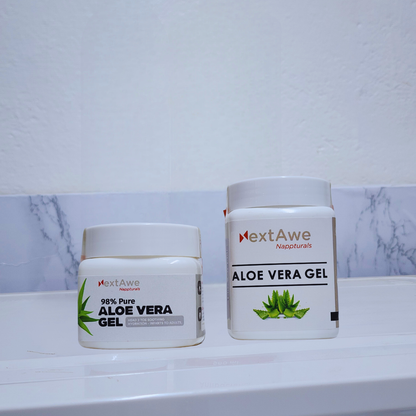 98% Pure ALOE VERA GEL – Soothing Hydration for Skin & Hair