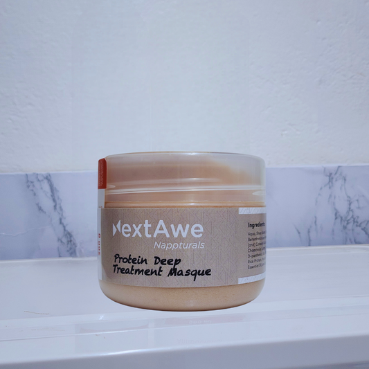 PROTEIN DEEP TREATMENT MASQUE - Repair & Strengthen Damaged Brittle African Hair
