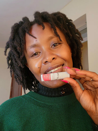 MOISTURIZING LIP BUTTER Nut Orange 100% Natural Formula